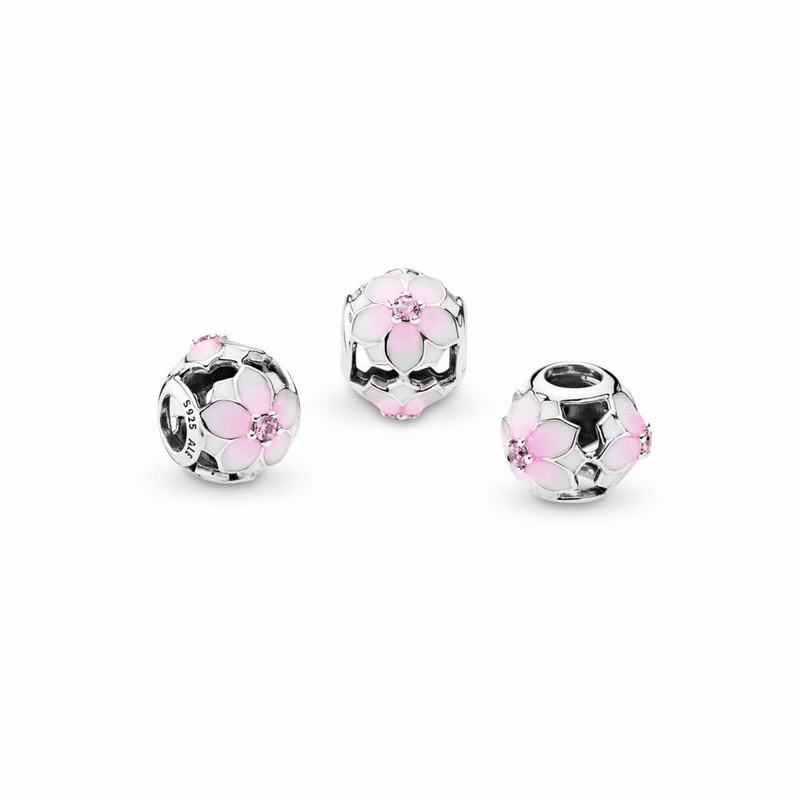 Pandora Australia Magnolia Bloom Charm - Sterling Silver | BCEDZG806